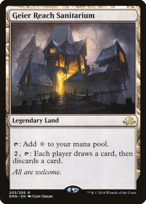 Geier Reach Sanitarium<br /><span class="collector-number">Collector No. 203</span>