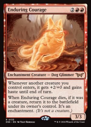 Enduring Courage - Foil<br /><span class="collector-number">Collector No. 133p</span>