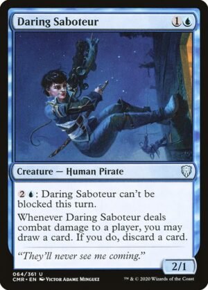Daring Saboteur - Foil<br /><span class="collector-number">Collector No. 64</span>