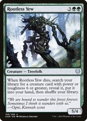 Rootless Yew - Foil<br /><span class="collector-number">Collector No. 189</span>
