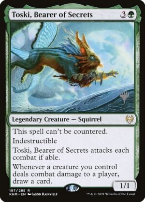 Toski, Bearer of Secrets<br /><span class="collector-number">Collector No. 197p</span>