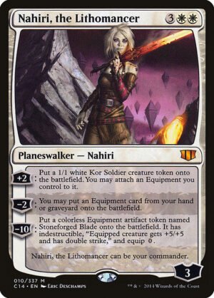 Nahiri, the Lithomancer<br /><span class="collector-number">Collector No. 10</span>