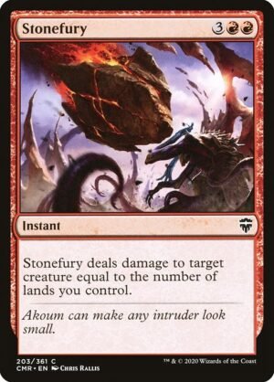 Stonefury - Foil<br /><span class="collector-number">Collector No. 203</span>