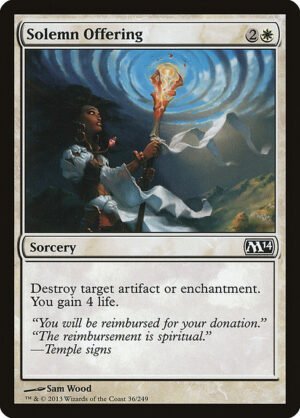Solemn Offering<br /><span class="collector-number">Collector No. 36</span>