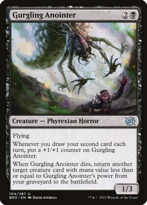 Gurgling Anointer - Foil<br /><span class="collector-number">Collector No. 104</span>