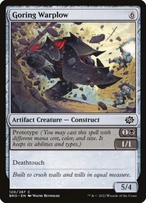 Goring Warplow - Foil<br /><span class="collector-number">Collector No. 120</span>