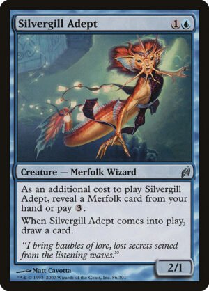 Silvergill Adept<br /><span class="collector-number">Collector No. 86</span>