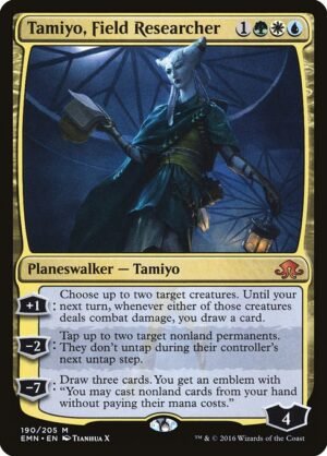 Tamiyo, Field Researcher<br /><span class="collector-number">Collector No. 190</span>
