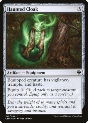 Haunted Cloak - Foil<br /><span class="collector-number">Collector No. 313</span>