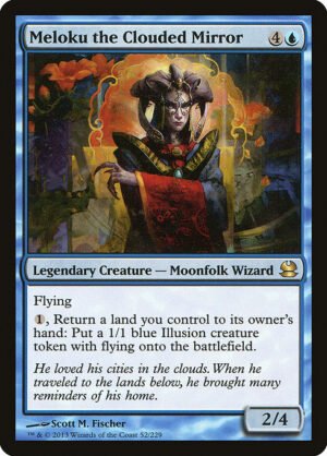 Meloku the Clouded Mirror<br /><span class="collector-number">Collector No. 52</span>
