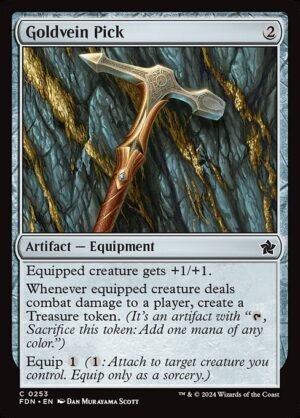 Goldvein Pick - Foil<br /><span class="collector-number">Collector No. 253</span>