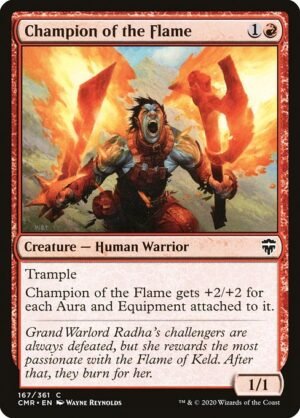 Champion of the Flame - Foil<br /><span class="collector-number">Collector No. 167</span>