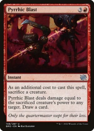 Pyrrhic Blast - Foil<br /><span class="collector-number">Collector No. 148</span>