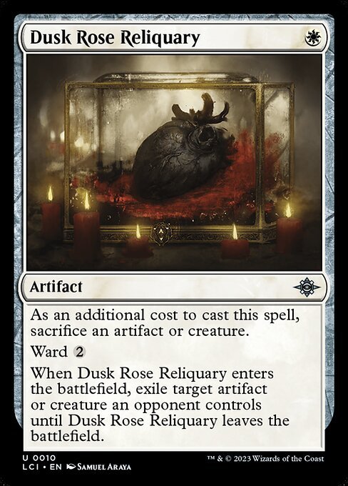 Dusk Rose Reliquary - Foil<br /><span class="collector-number">Collector No. 10</span>