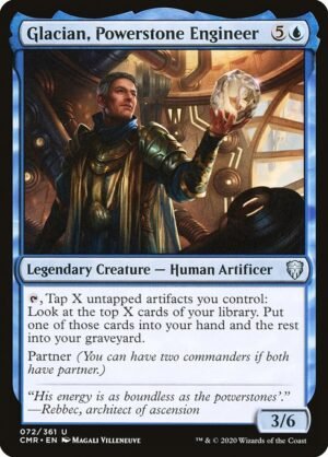 Glacian, Powerstone Engineer - Foil<br /><span class="collector-number">Collector No. 72</span>