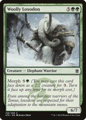Woolly Loxodon<br /><span class="collector-number">Collector No. 158</span>