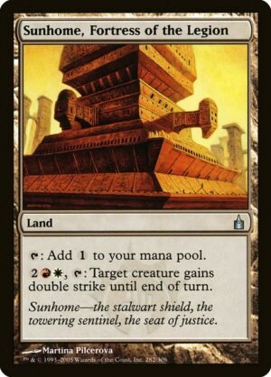Sunhome, Fortress of the Legion<br /><span class="collector-number">Collector No. 282</span>