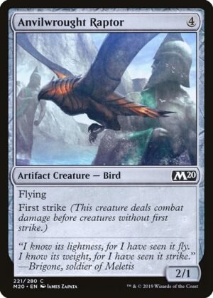 Anvilwrought Raptor - Foil<br /><span class="collector-number">Collector No. 221</span>