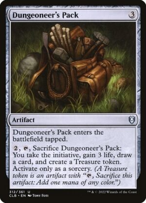 Dungeoneer's Pack - Foil<br /><span class="collector-number">Collector No. 312</span>