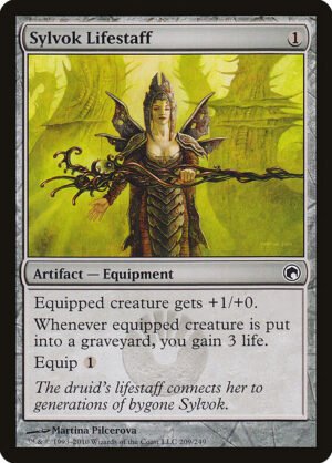 Sylvok Lifestaff<br /><span class="collector-number">Collector No. 209</span>
