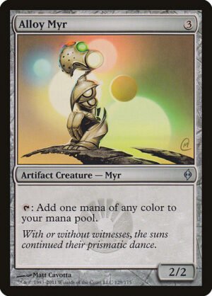Alloy Myr<br /><span class="collector-number">Collector No. 129</span>