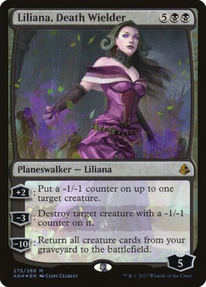 Liliana, Death Wielder - Foil<br /><span class="collector-number">Collector No. 275</span>