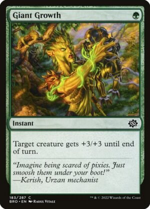 Giant Growth - Foil<br /><span class="collector-number">Collector No. 183</span>