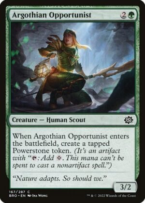 Argothian Opportunist - Foil<br /><span class="collector-number">Collector No. 167</span>