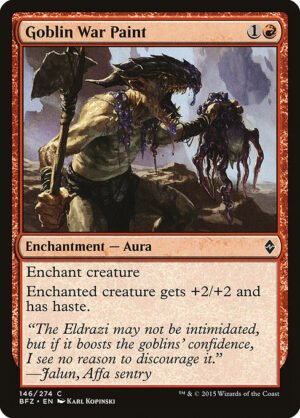 Goblin War Paint<br /><span class="collector-number">Collector No. 146</span>
