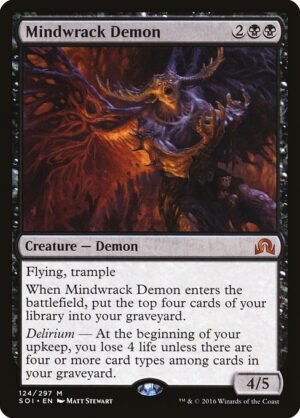 Mindwrack Demon<br /><span class="collector-number">Collector No. 124</span>
