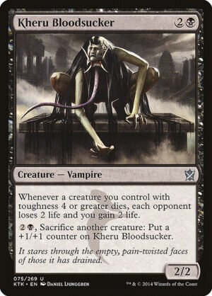 Kheru Bloodsucker<br /><span class="collector-number">Collector No. 75</span>