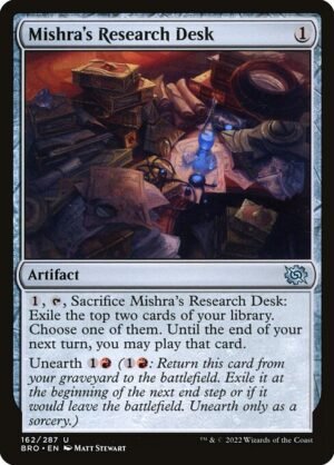 Mishra's Research Desk - Foil<br /><span class="collector-number">Collector No. 162</span>