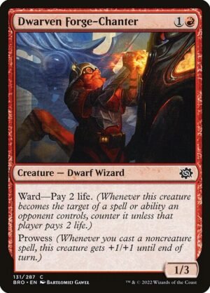 Dwarven Forge-Chanter - Foil<br /><span class="collector-number">Collector No. 131</span>
