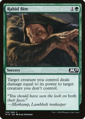 Rabid Bite<br /><span class="collector-number">Collector No. 195</span>
