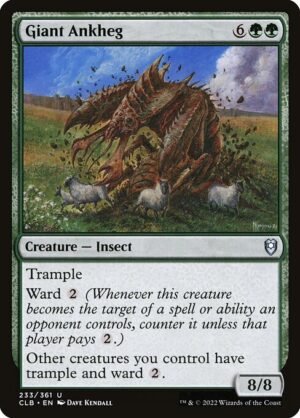 Giant Ankheg - Foil<br /><span class="collector-number">Collector No. 233</span>