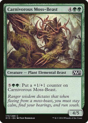 Carnivorous Moss-Beast<br /><span class="collector-number">Collector No. 170</span>