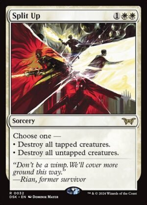 Split Up - Foil<br /><span class="collector-number">Collector No. 32p</span>