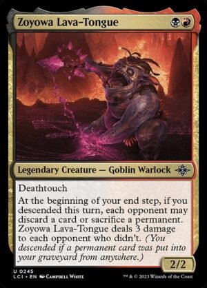 Zoyowa Lava-Tongue - Foil<br /><span class="collector-number">Collector No. 245</span>