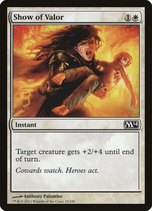 Show of Valor<br /><span class="collector-number">Collector No. 33</span>