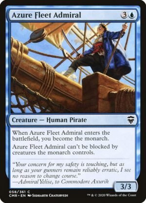Azure Fleet Admiral - Foil<br /><span class="collector-number">Collector No. 58</span>