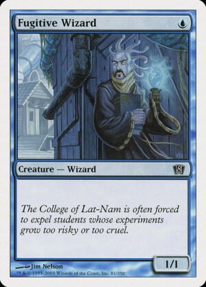 Fugitive Wizard<br /><span class="collector-number">Collector No. 81</span>
