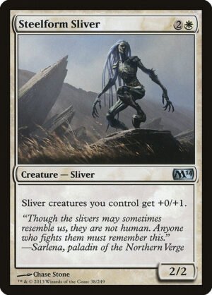 Steelform Sliver<br /><span class="collector-number">Collector No. 38</span>