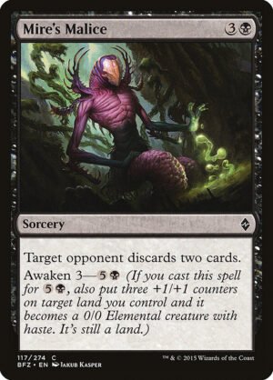 Mire's Malice<br /><span class="collector-number">Collector No. 117</span>