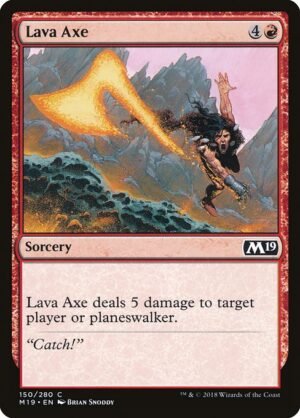 Lava Axe<br /><span class="collector-number">Collector No. 150</span>