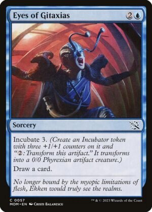 Eyes of Gitaxias - Foil<br /><span class="collector-number">Collector No. 57</span>