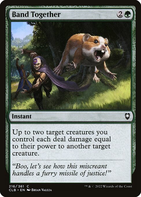 Band Together - Foil<br /><span class="collector-number">Collector No. 216</span>