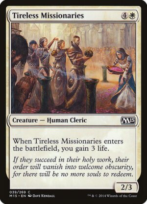 Tireless Missionaries<br /><span class="collector-number">Collector No. 39</span>