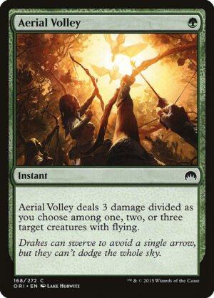 Aerial Volley<br /><span class="collector-number">Collector No. 168</span>
