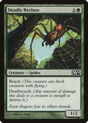 Deadly Recluse<br /><span class="collector-number">Collector No. 168</span>