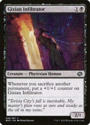 Gixian Infiltrator - Foil<br /><span class="collector-number">Collector No. 98</span>